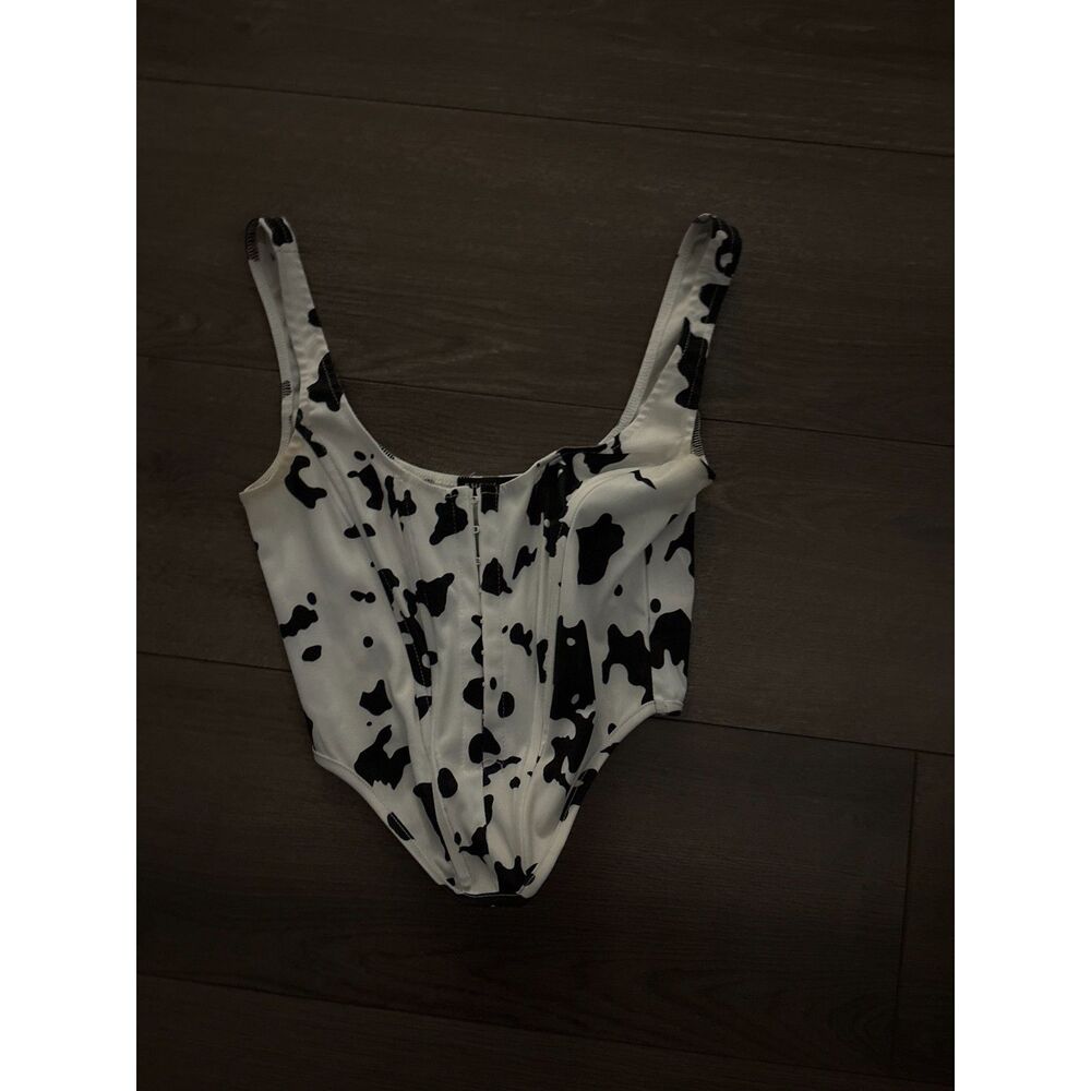 Cow Print Corset